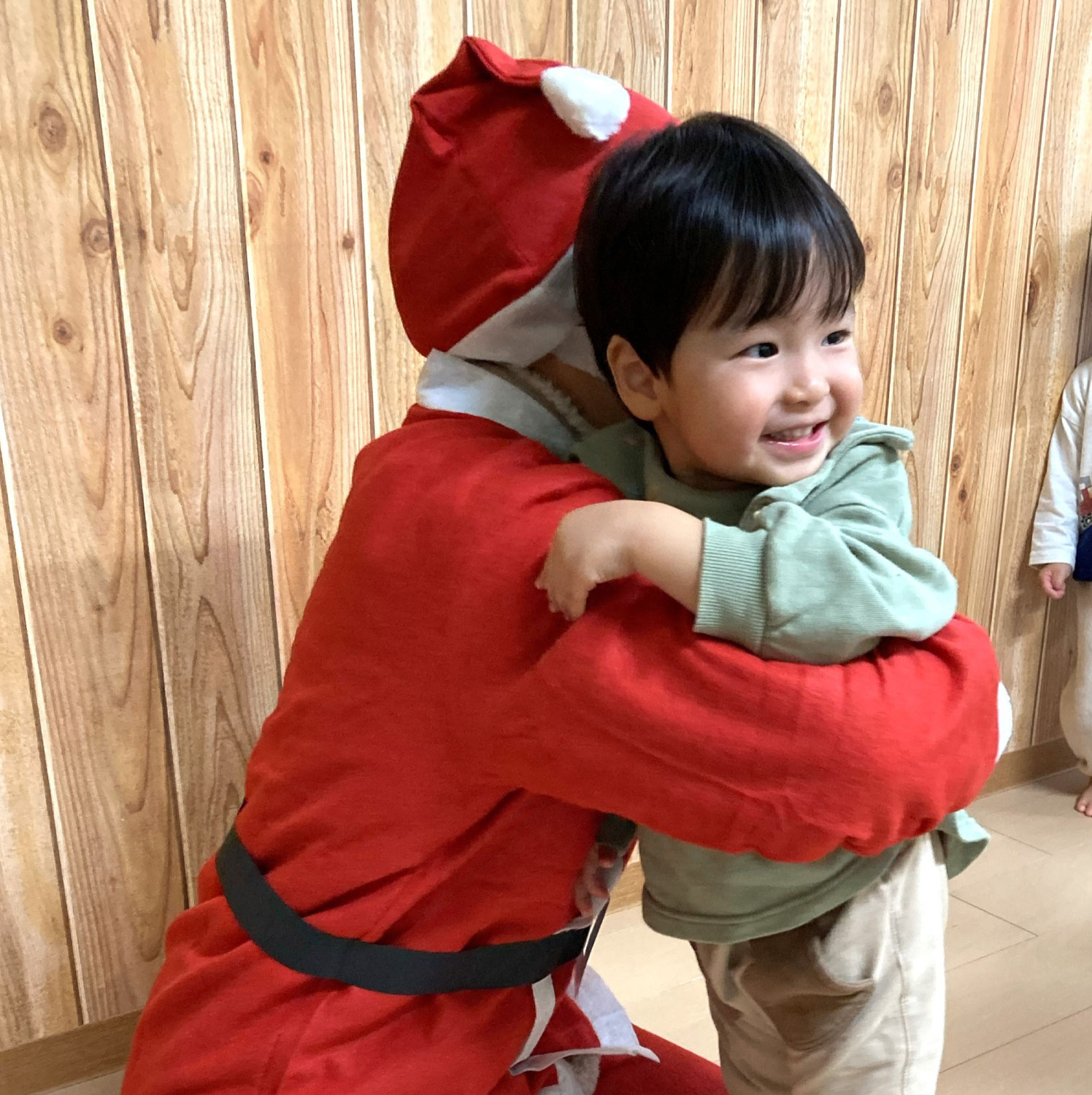 みらいのたねにサンタさんがやってきた！