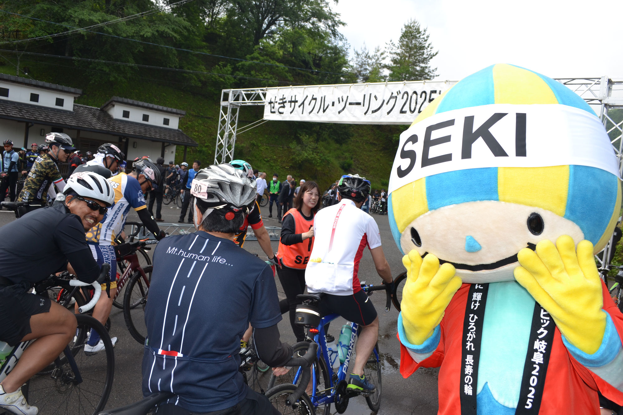 せきサイクル・ツーリングでPR！！