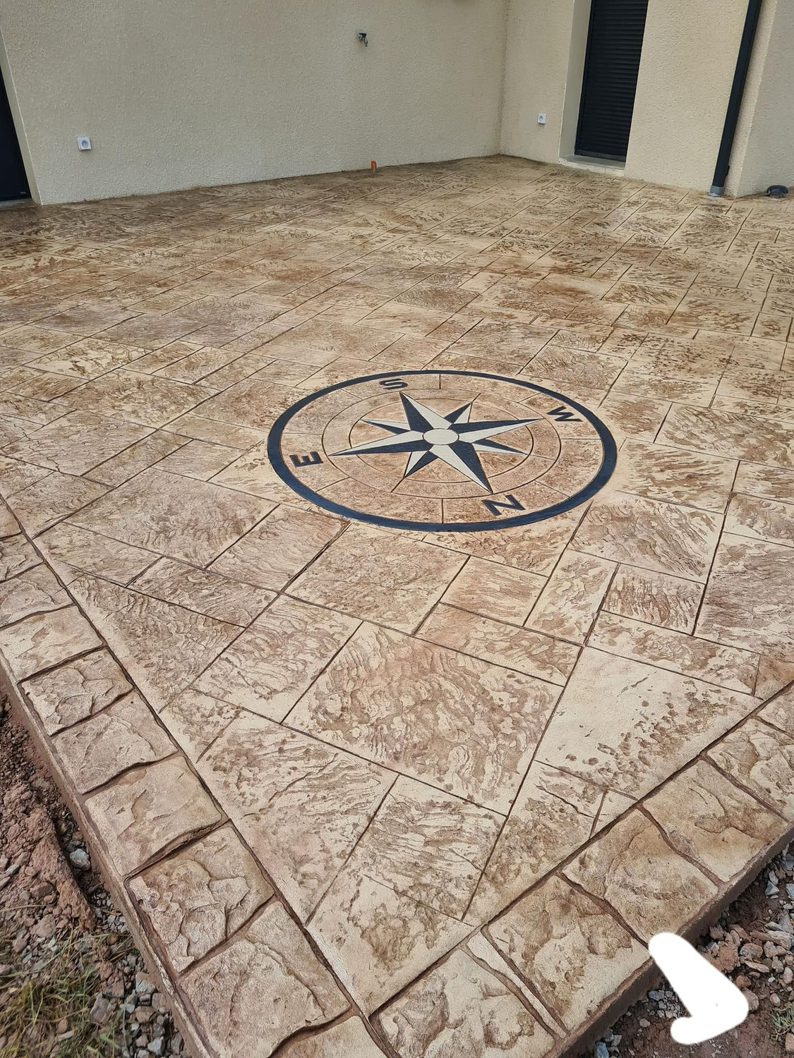 Beton amprentat și elicopterizat în Ilfov Tel. 0764190729