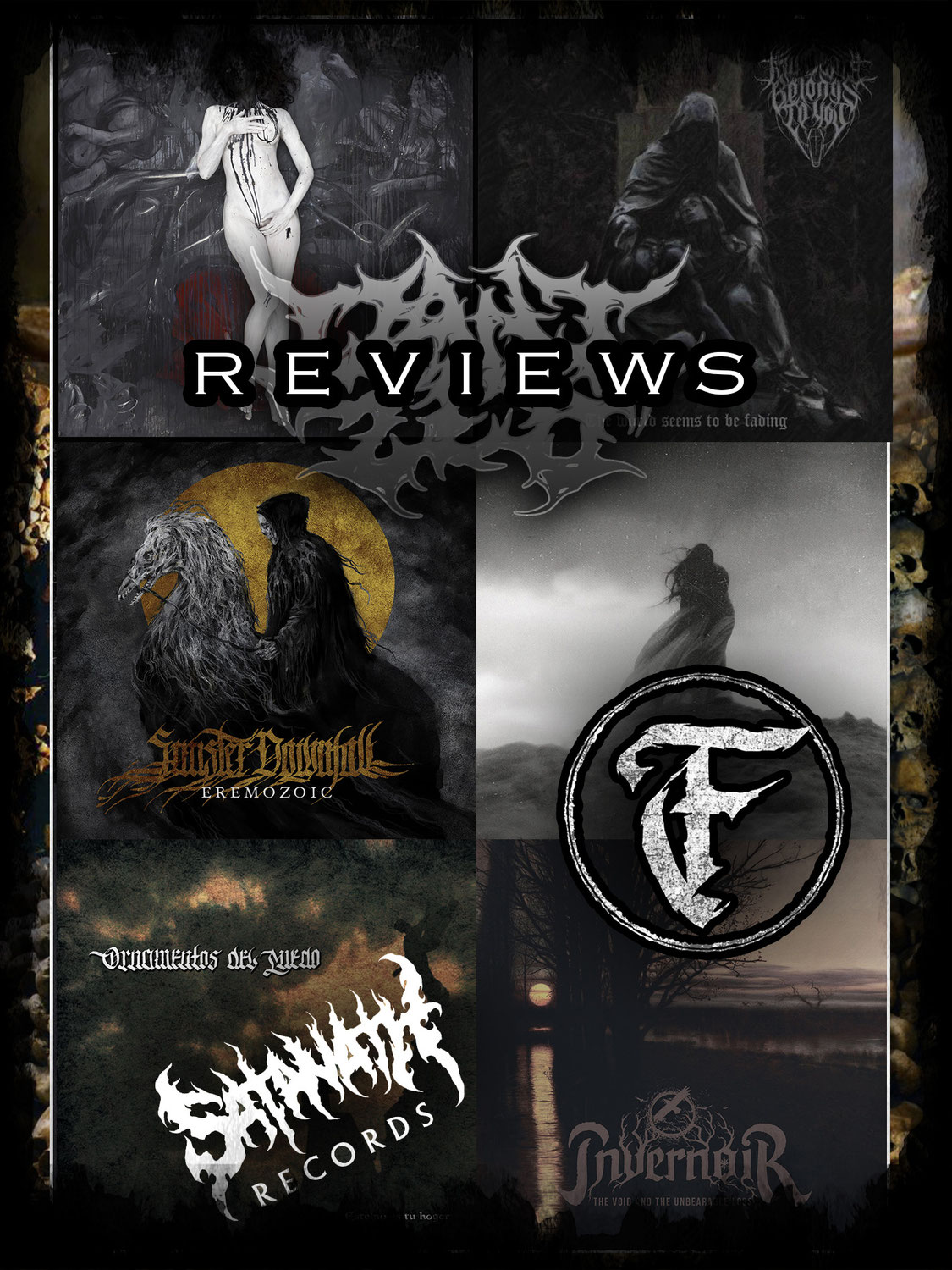 Review - Satanath Records Package - Part 2 - Funere - Descend Into Despair / Vofa Ornamentos del Miedo / My Death belongs to you / Invernoir / Sinister Downfall