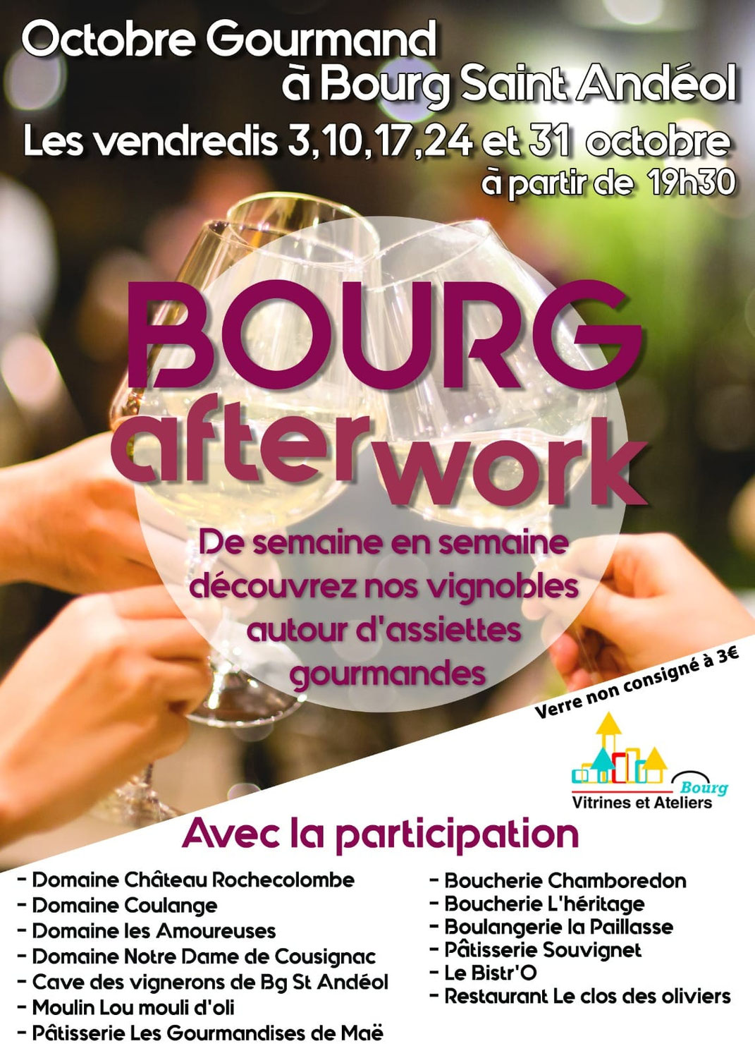AfterWork - Octobre gourmand