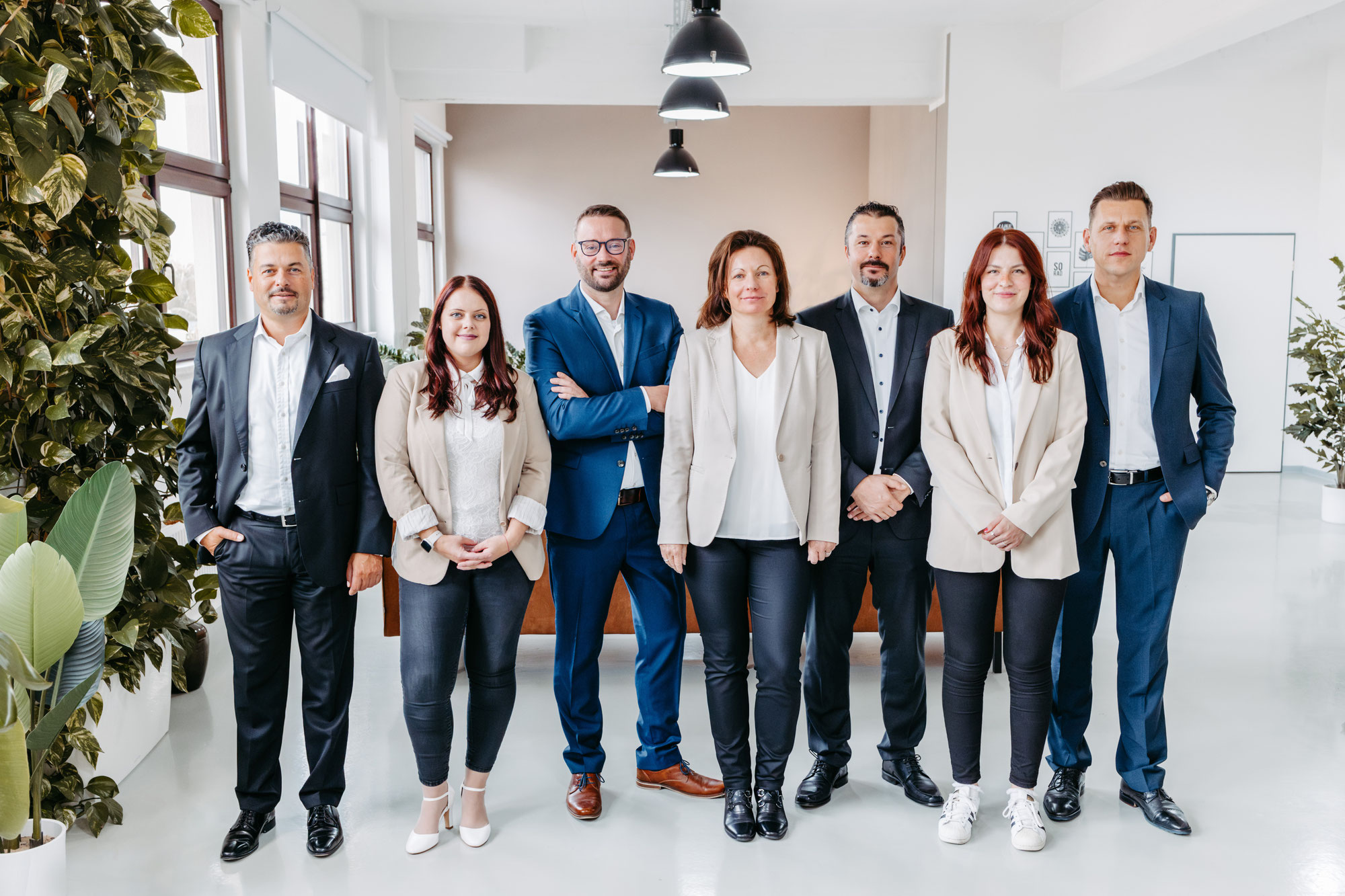 Mitarbeiterportraits der Maklerdirektion Sparkassenversicherung Sachsen
