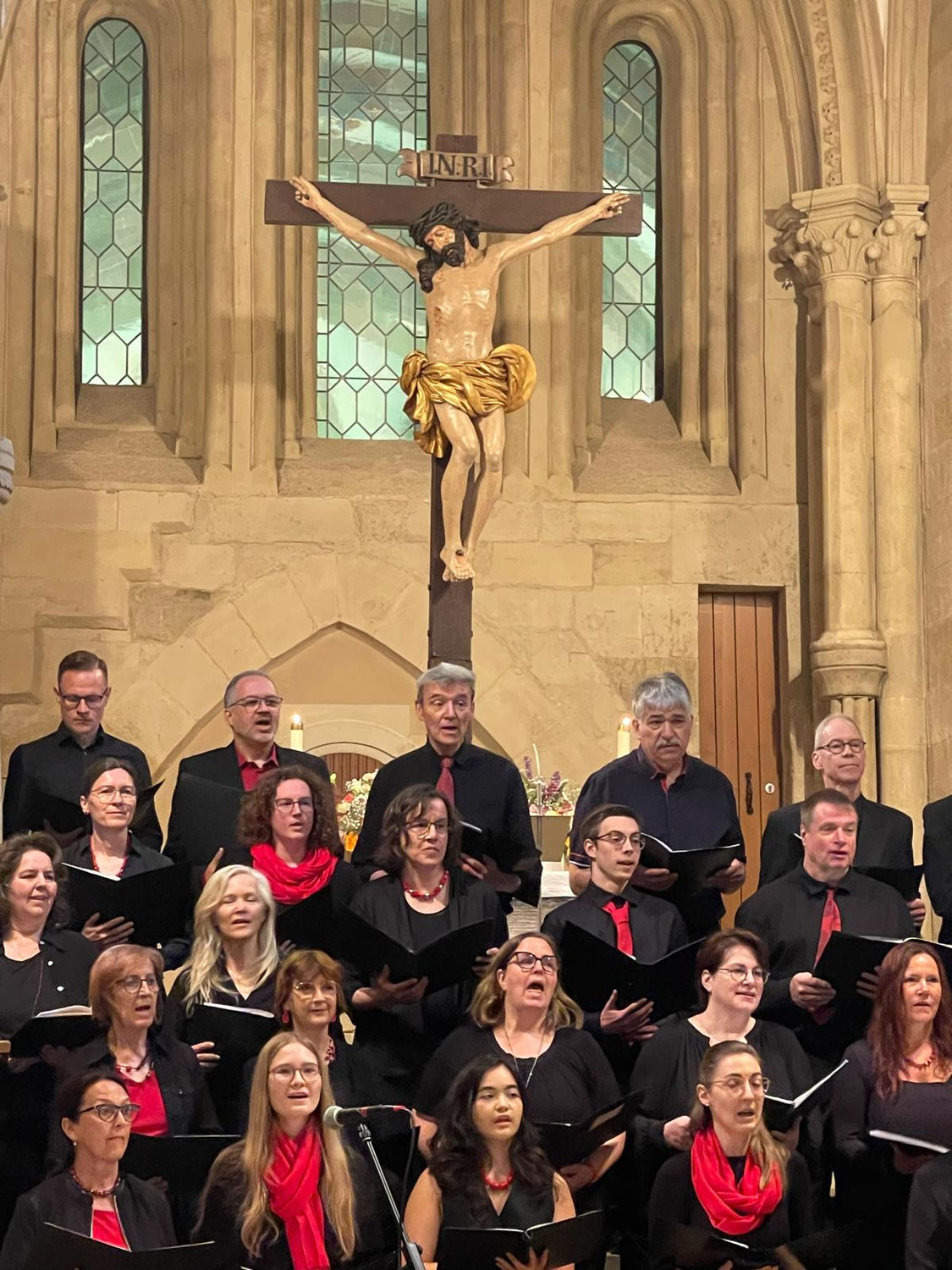 Singen im ökum. Weibertreufest-Gottesdienst