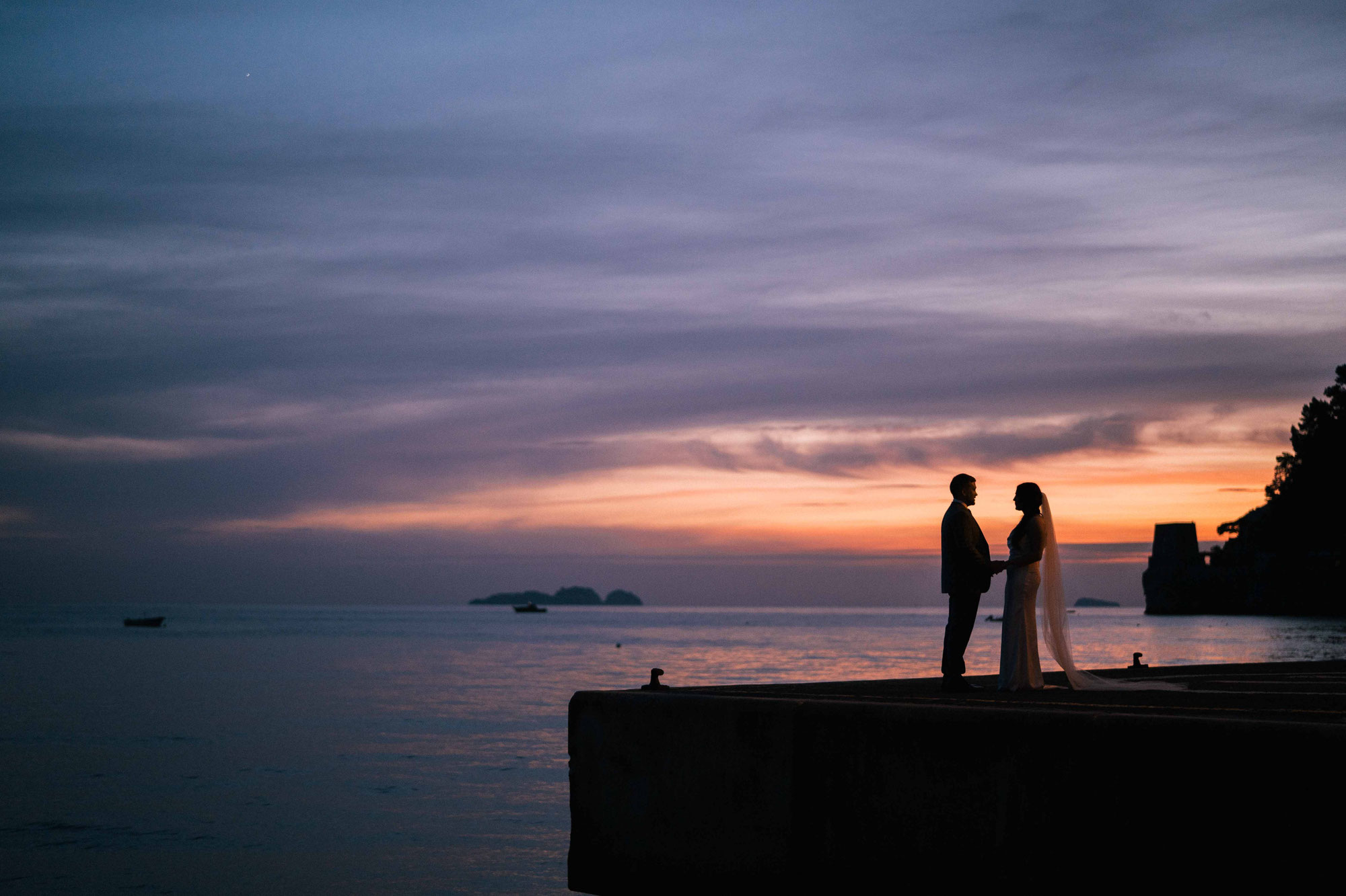 David & Alejandra - Matrimonio a Positano - Hotel Marincanto