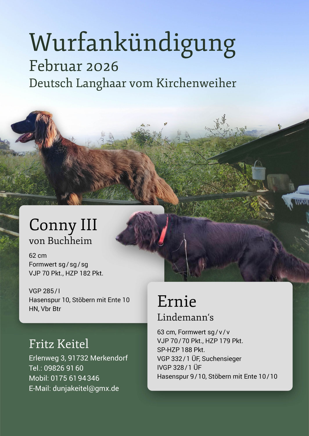 Wiederholungswurf geplant :-)