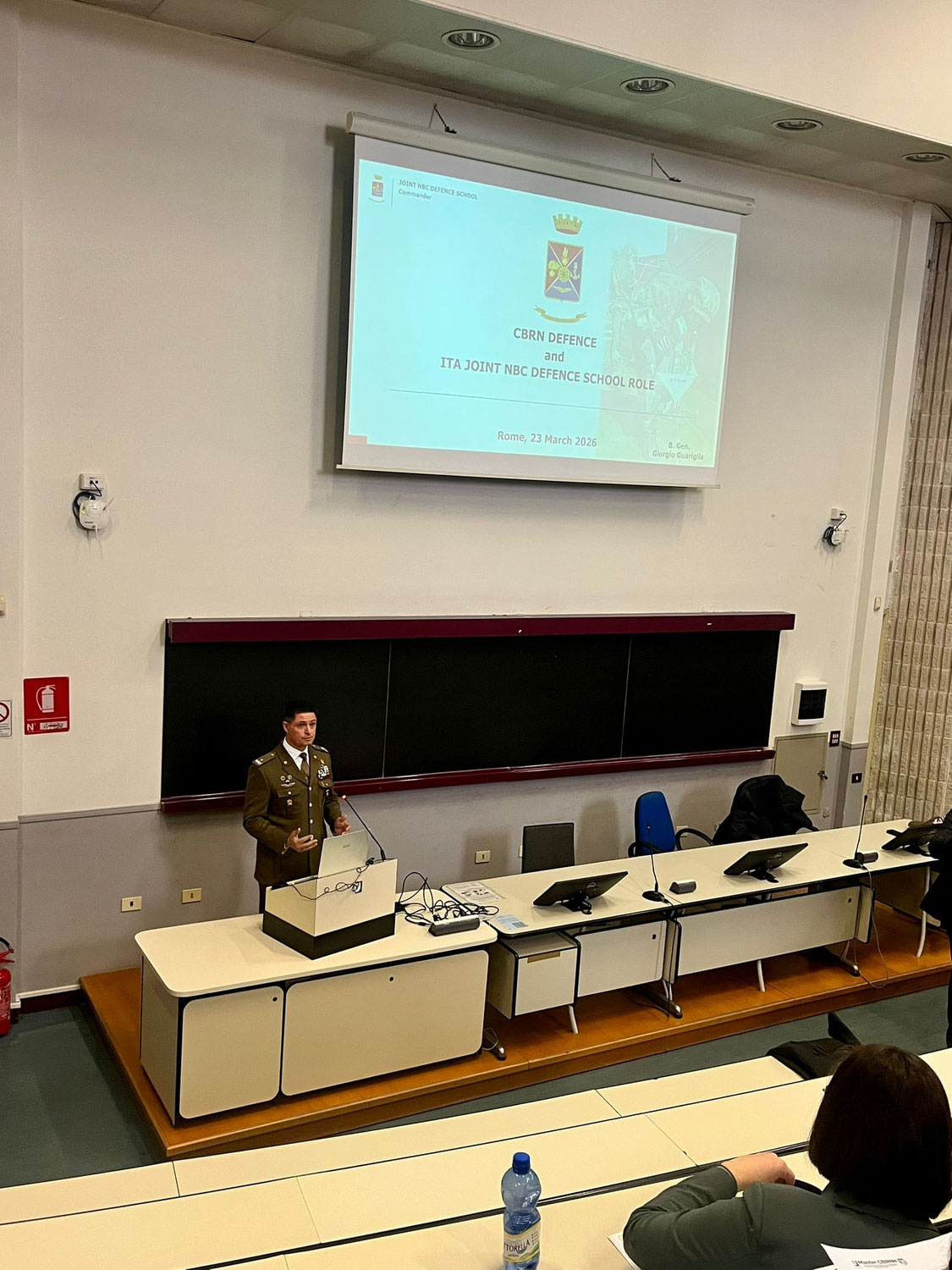First Week Successfully Completed for the International CBRNe Master Courses at the University of Rome Tor Vergata
