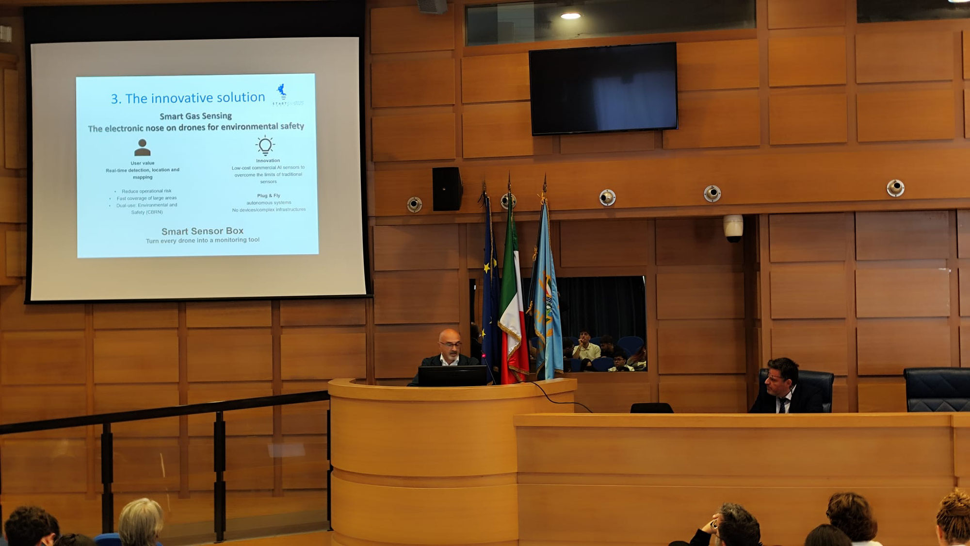 Start Cup Lazio 2025: il progetto “SMART GAS SENSING” premiato nella categoria ICT