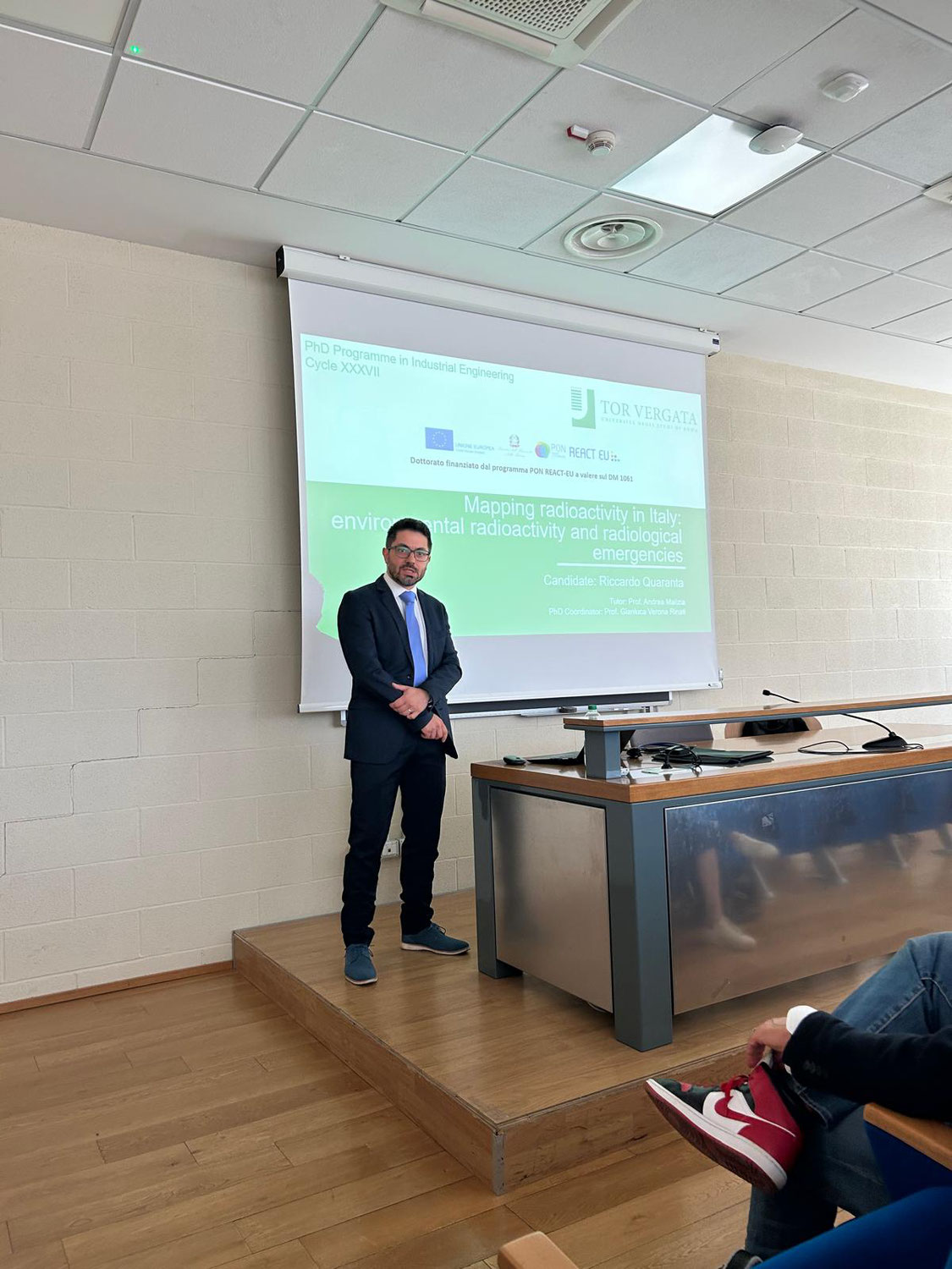Dr. Riccardo Quaranta Awarded PhD with Honors in Industrial Engineering at the University of Rome “Tor Vergata”