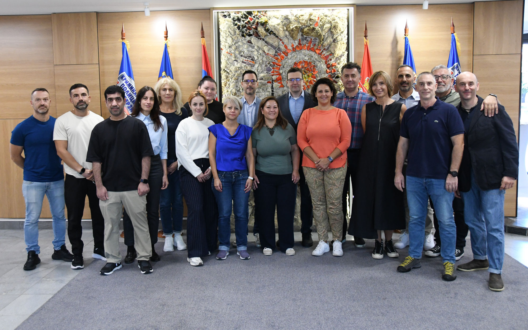 CBRNe Master Students Complete Intensive Training Week in Belgrade