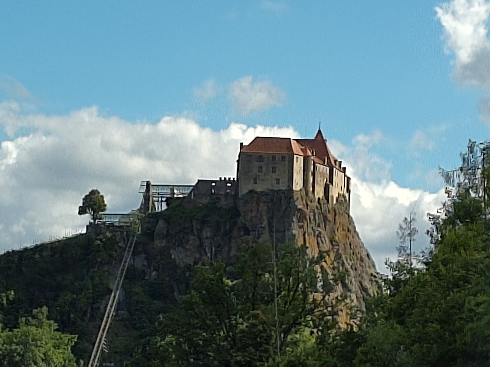 Camping bei der Riegersburg.