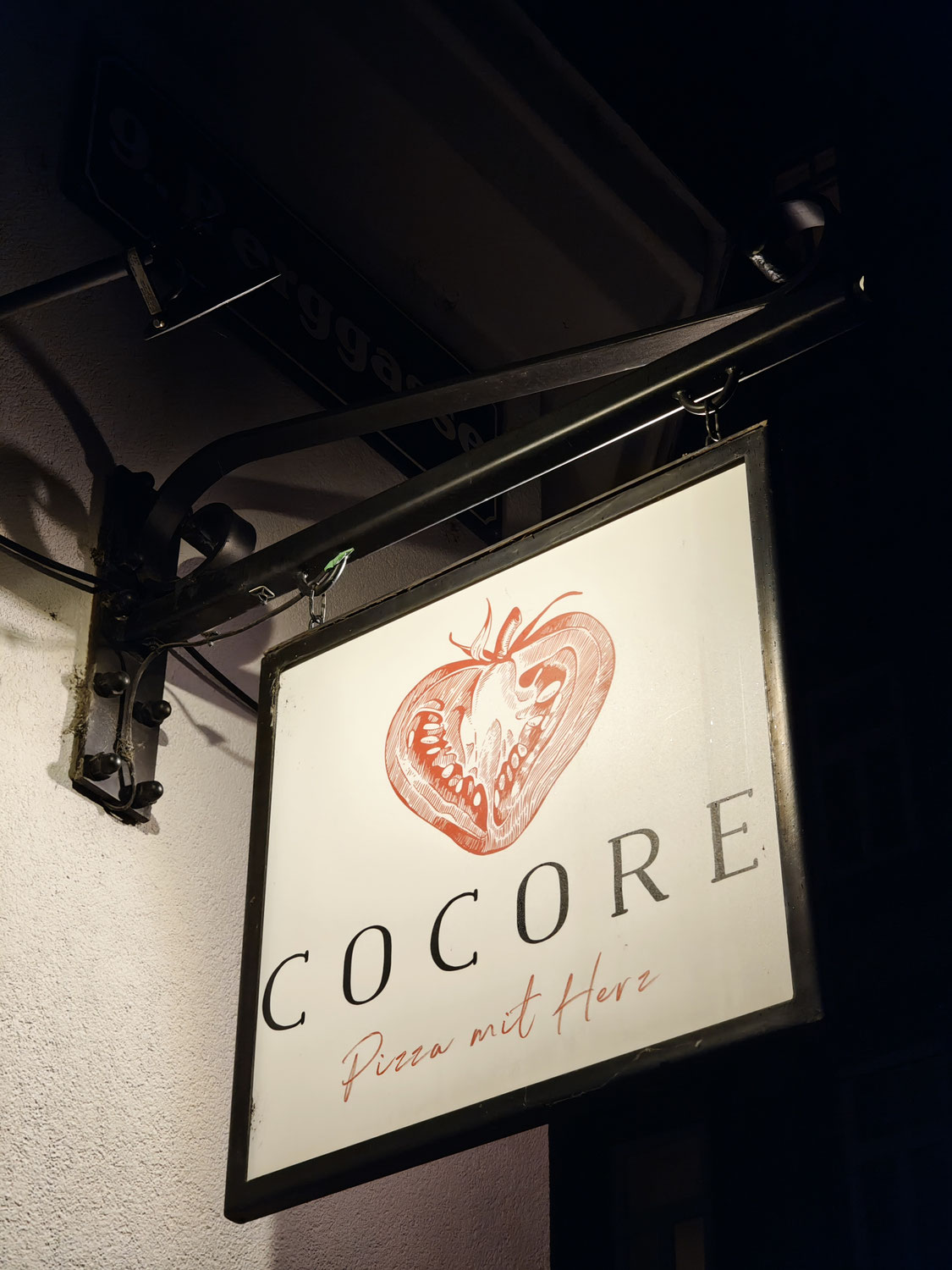 Pizza mit Herz: "Cocore"