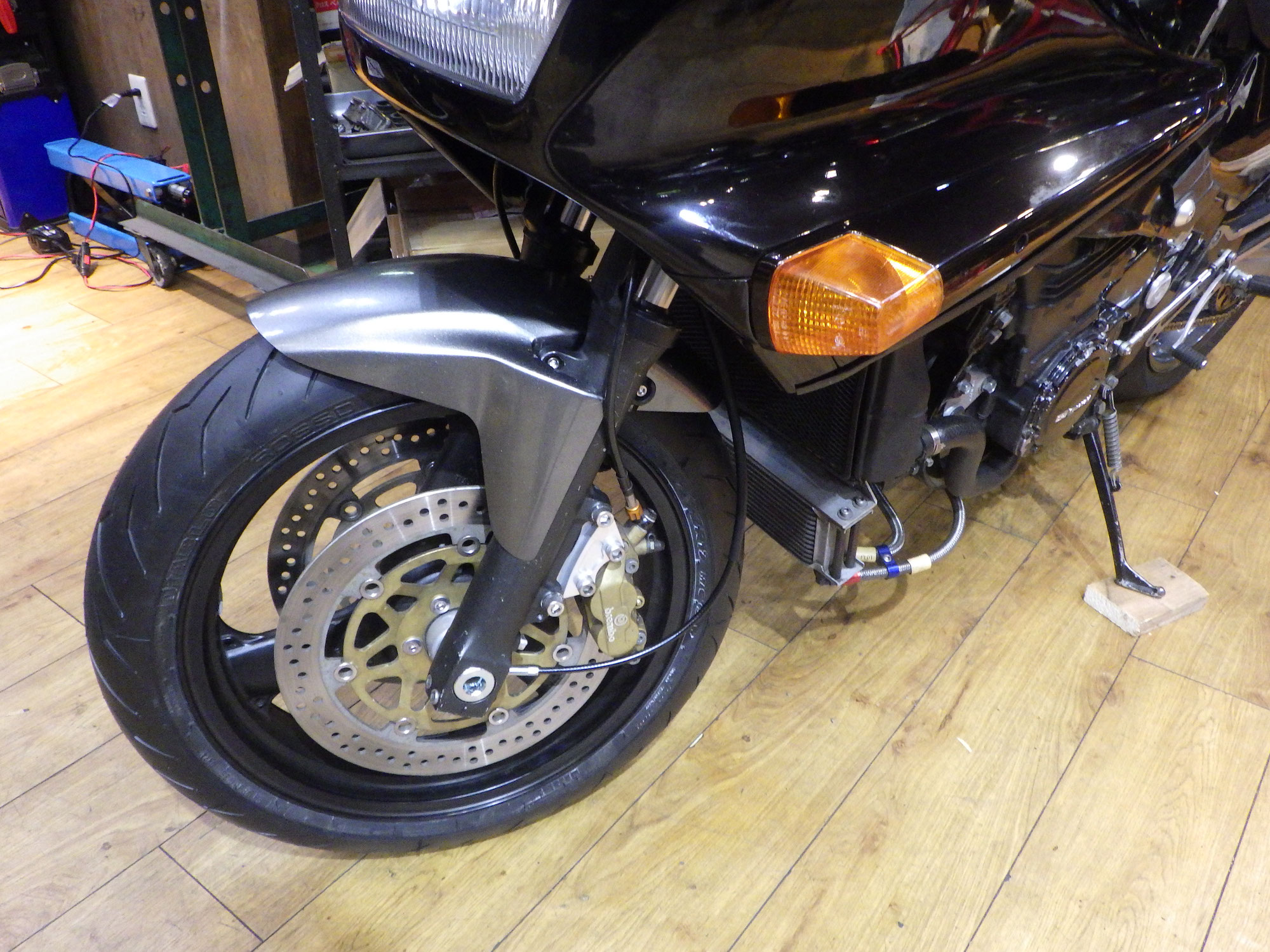 GPZ1000RX　フロント周り仕様変更　再カスタム　