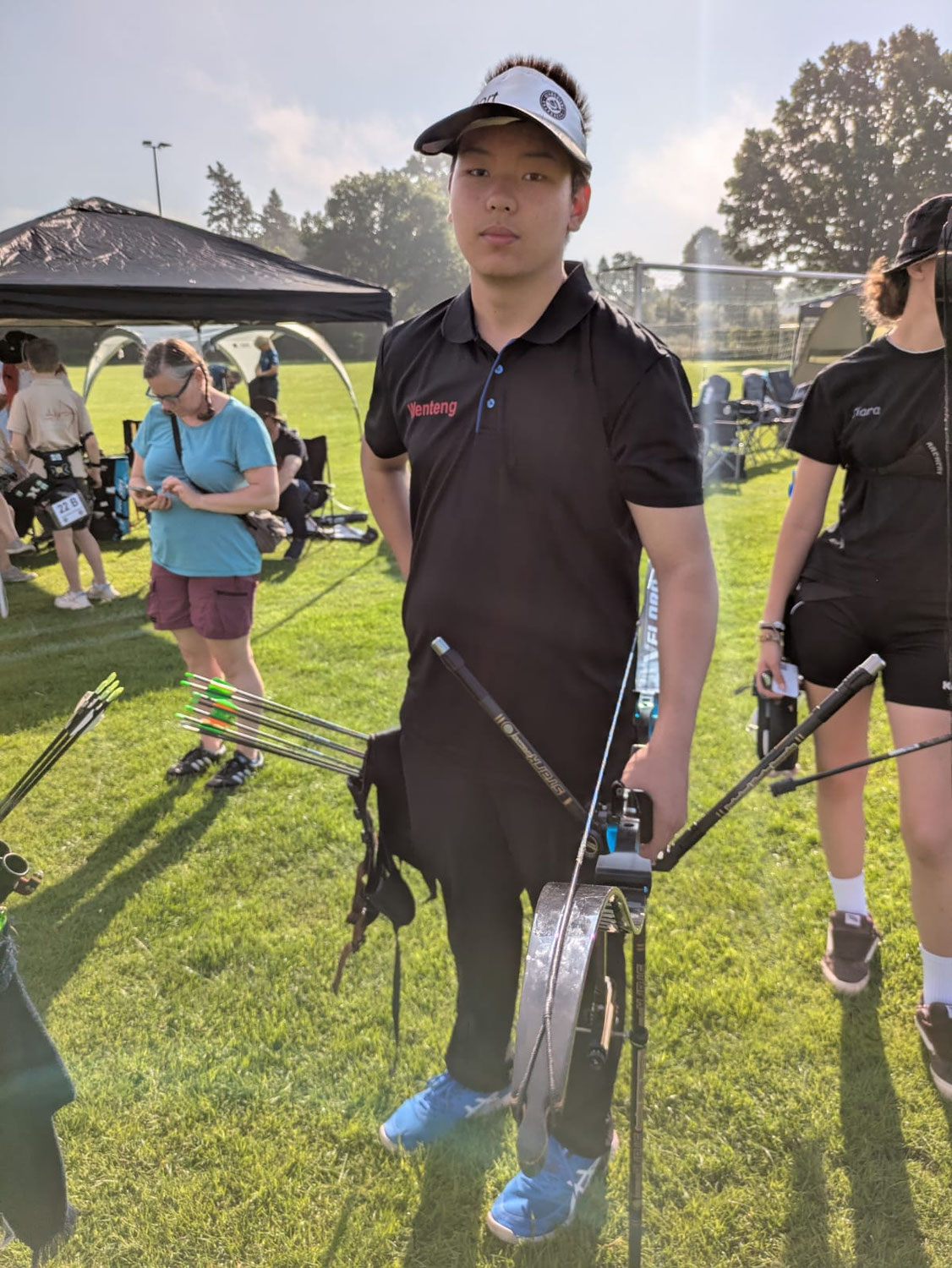 Erfolgreiche Landesmeisterschaft für unsere Bogenschützen – Wenteng Zhang wird Landesmeister