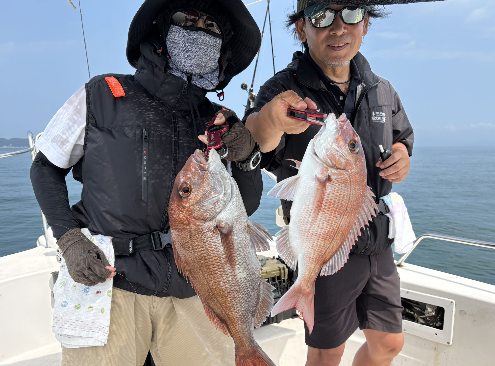7月16日　タコ＆鯛　釣果
