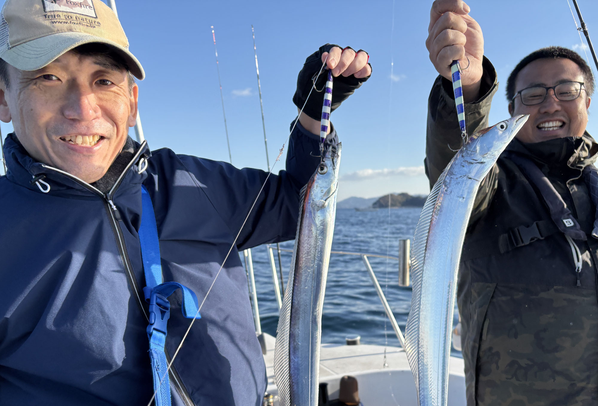 11月29日　タチウオ＆青鯛　釣果