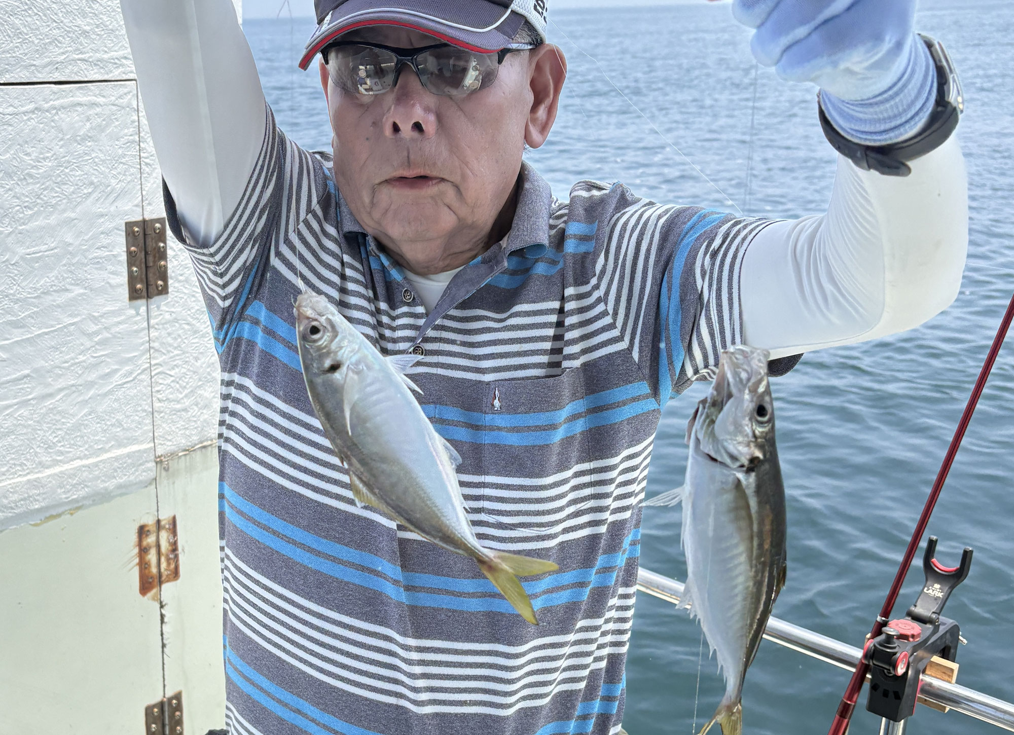 7月22日　鯛＆アジ　釣果