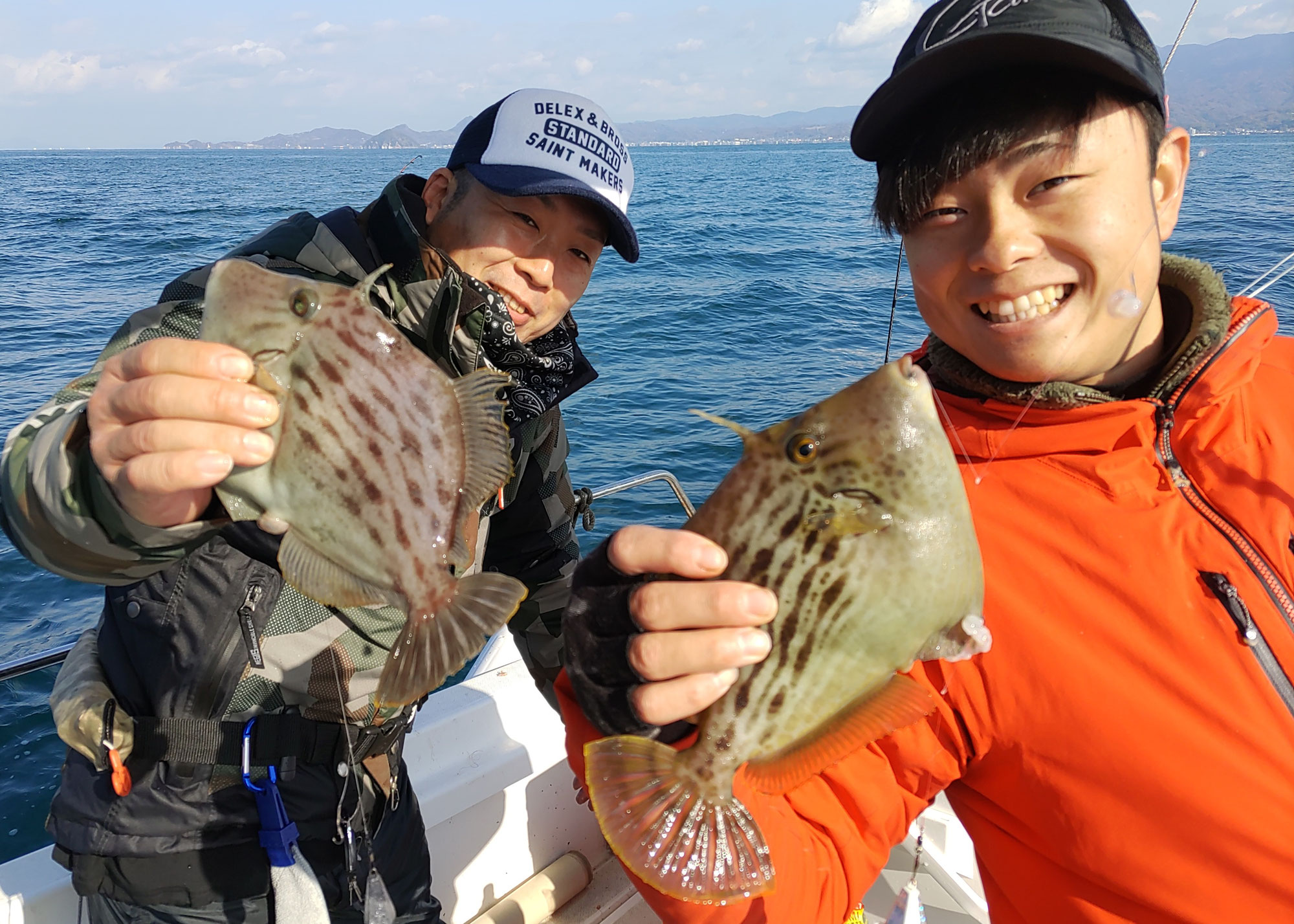 12月16日　カワハギ　釣果