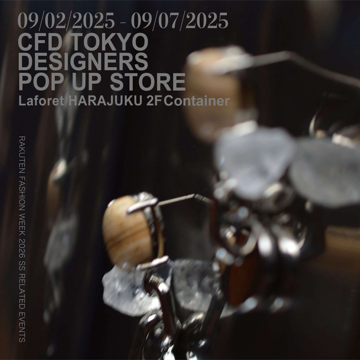 楽天ファッションウィーク関連イベントCFD Pop-up Storeに参加 9/2-7 @ラフォーレ原宿