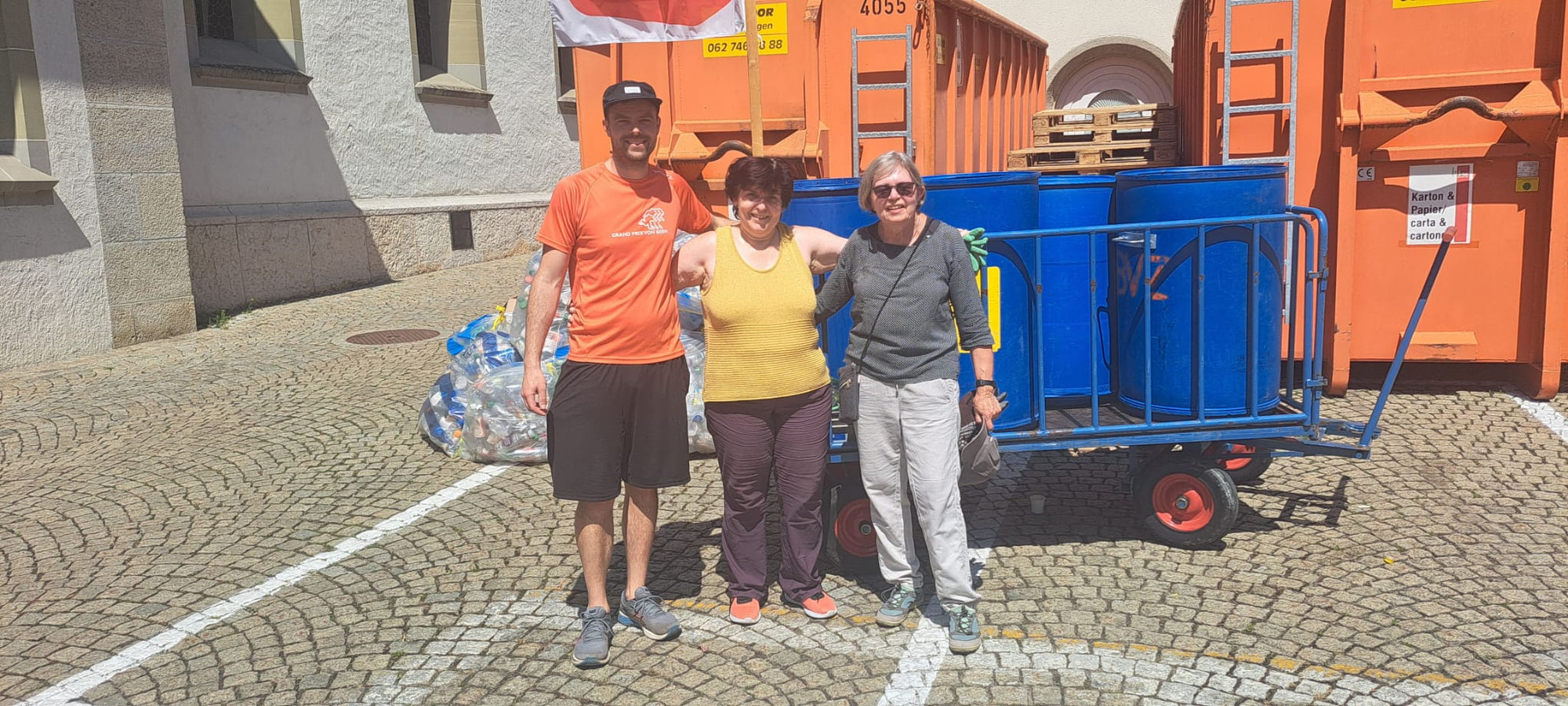 Die SP Zofingen drei Tage im Grosseinsatz