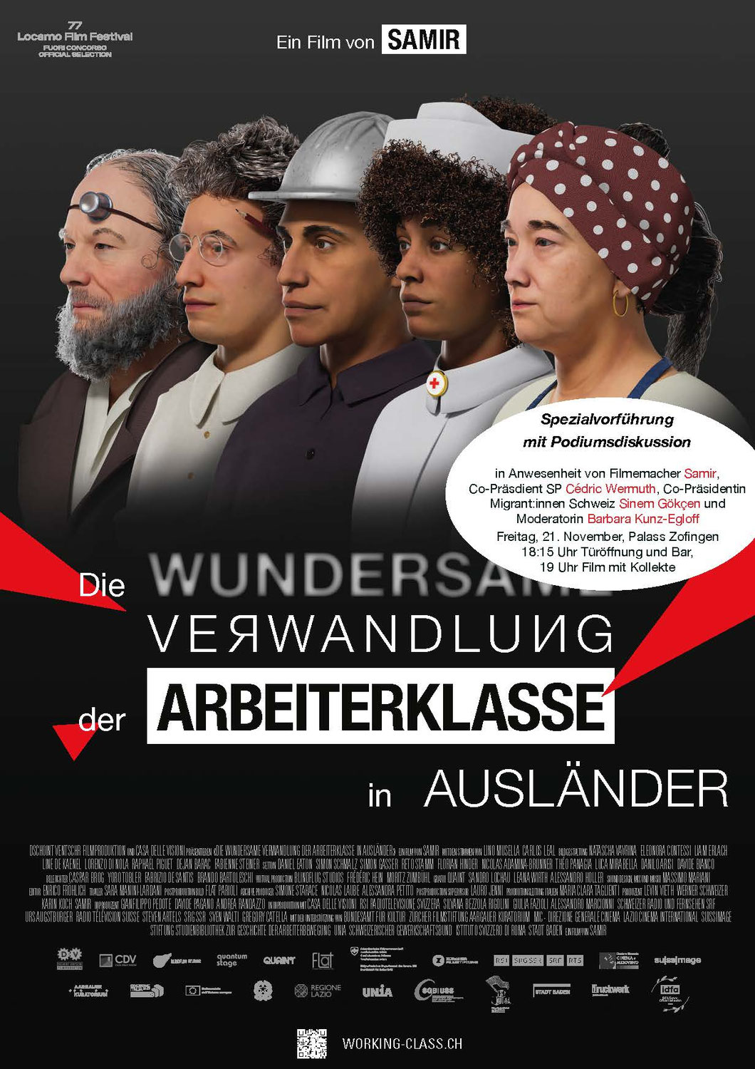 Filmabend und Podiumsdiskussion im Palass am 21.11.2025