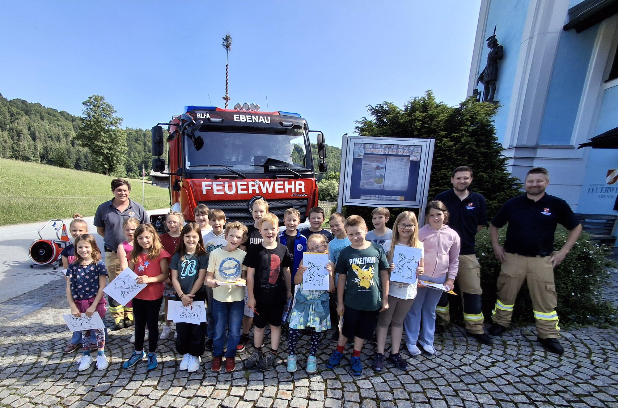 Besuch bei der Feuerwehr