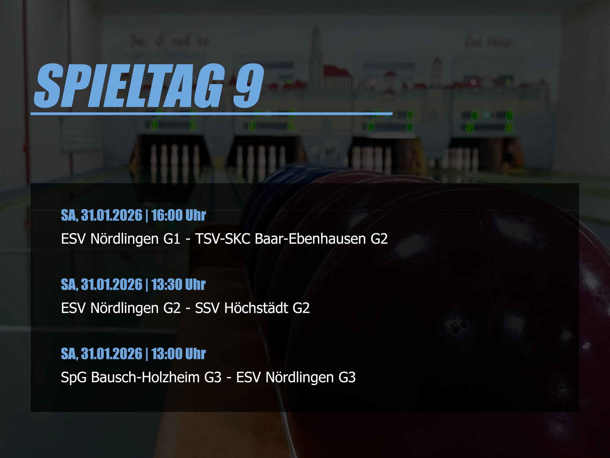 9. Spieltag