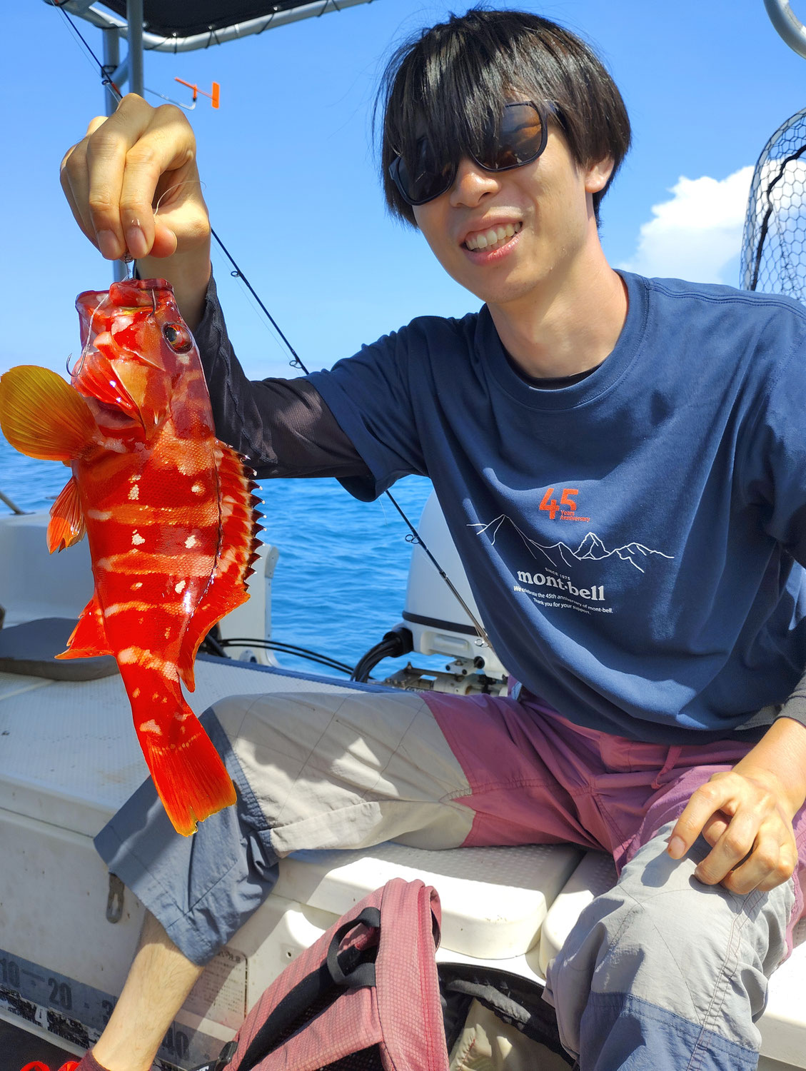 7月22日　午前便4名様磯テンヤ