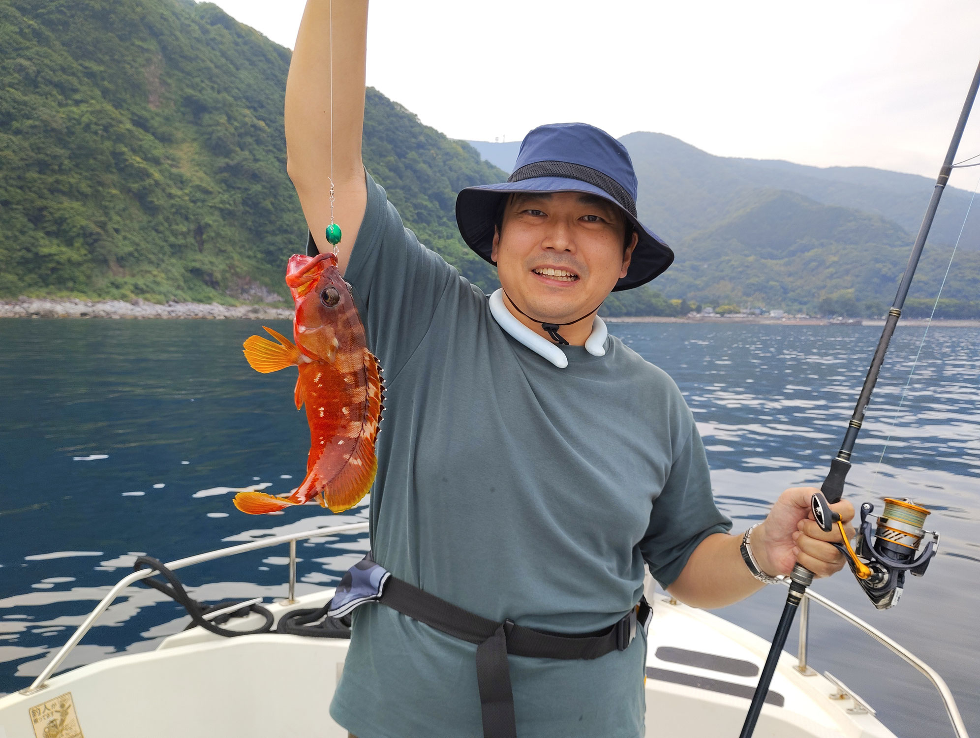 6月9日　午前便4名様磯テンヤ