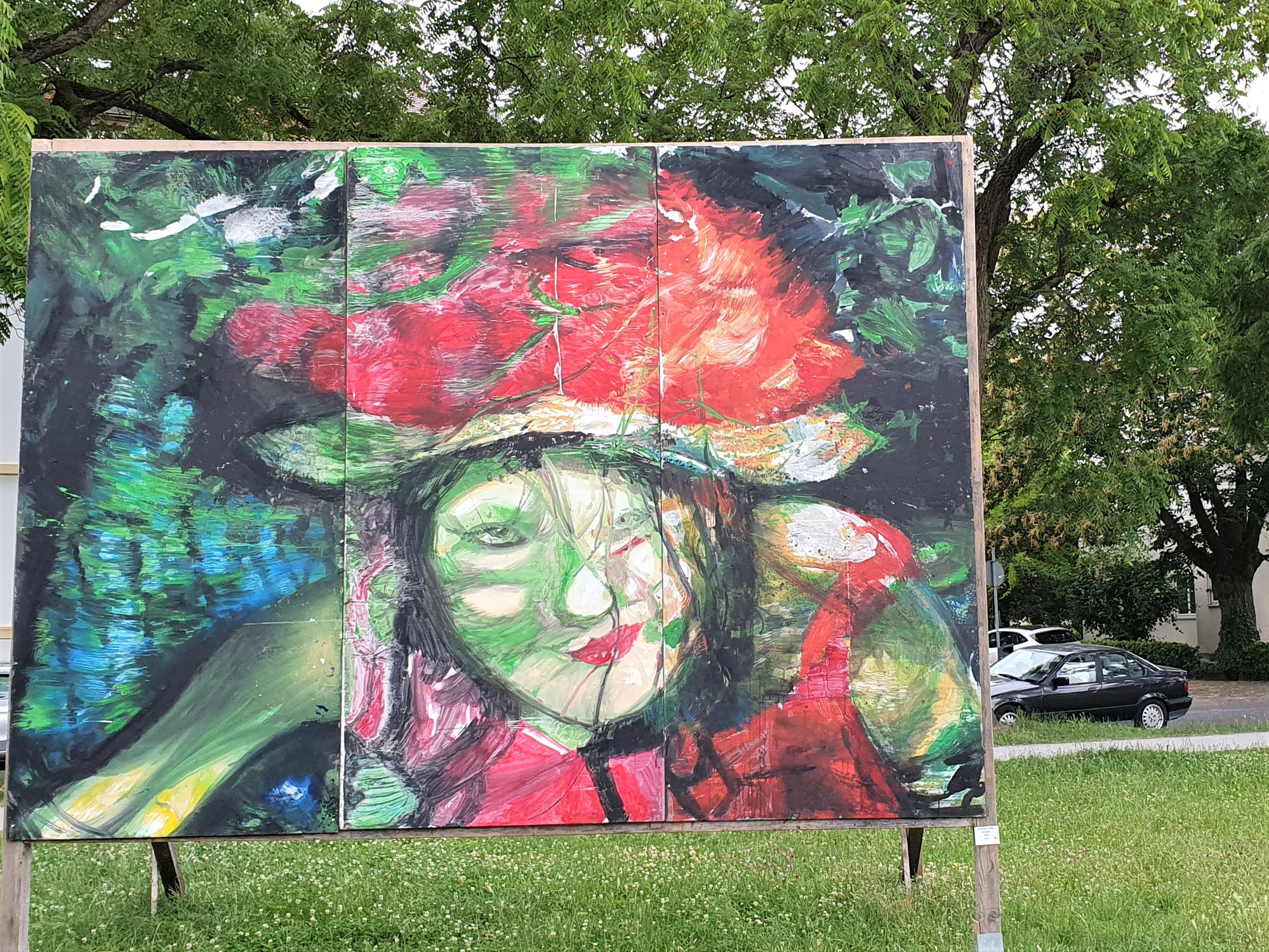 Kunst im Großformat in Karlsruhe