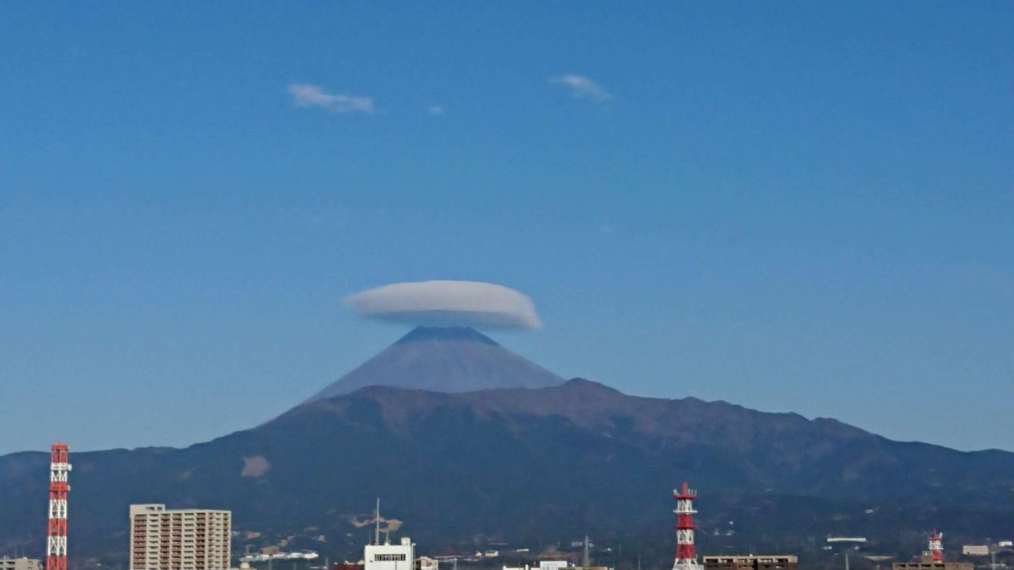 【沼津整体】みふじ　本日の富士山