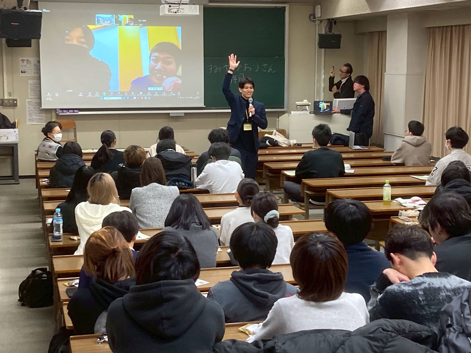 大阪大谷大学にて「障がい福祉ってなに？」のセミナーを行ないました。