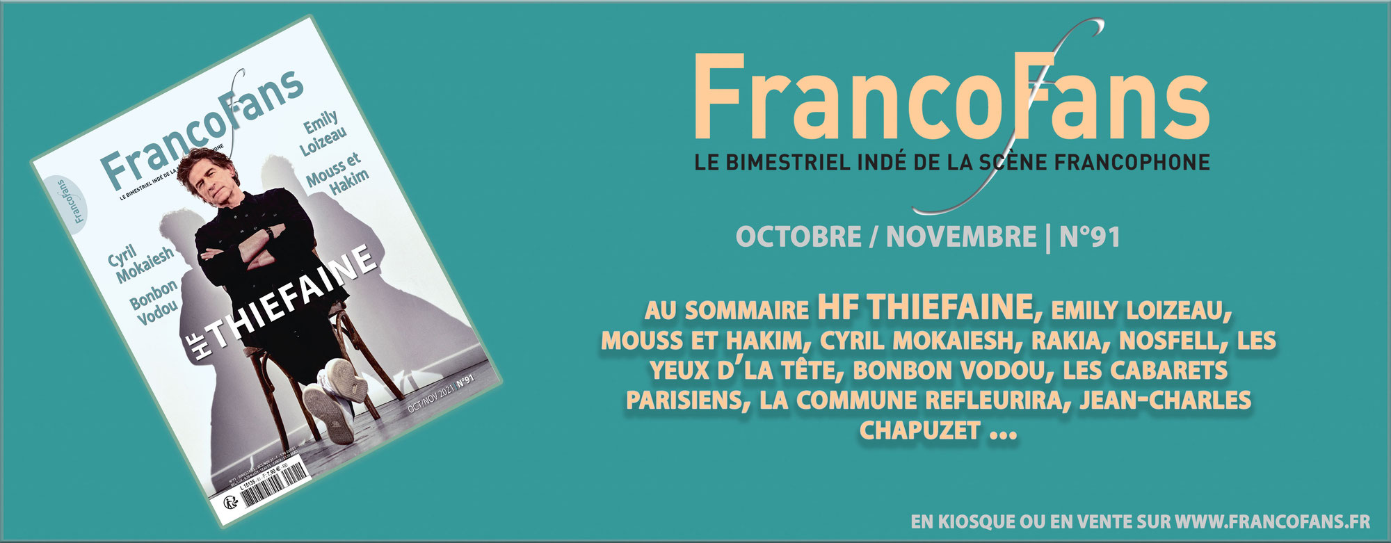 FrancoFans 91 d'octobre / novembre  dispo !