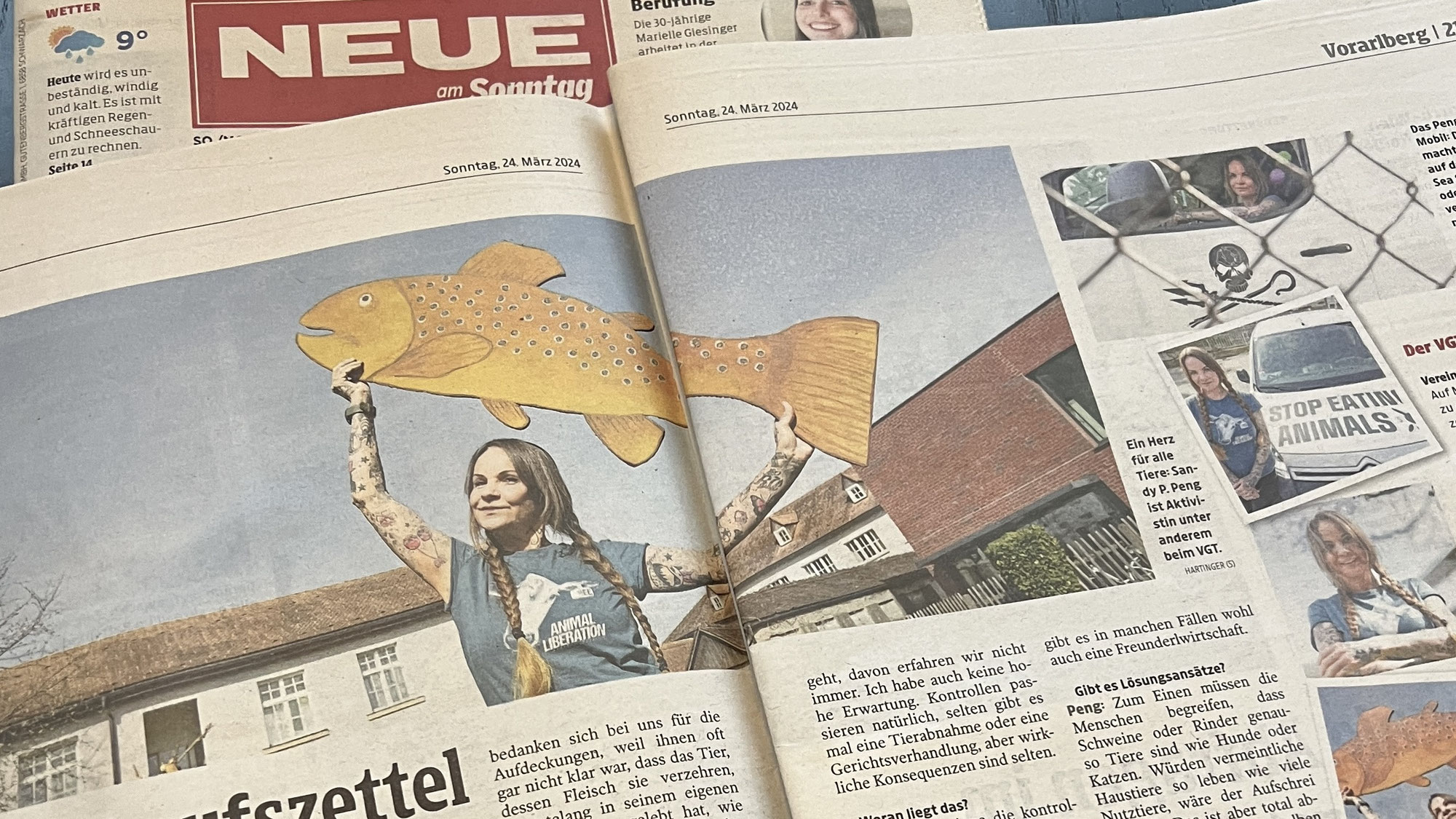 Interview mit der "NEUE - Vorarlberger Tageszeitung"