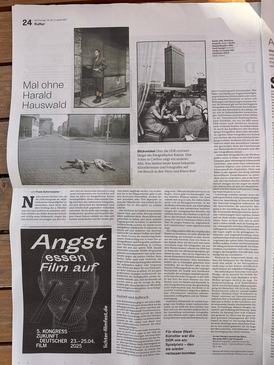 4.4.25 An den Rändern taumelt das Glück. Die späte DDR in der Fotografie