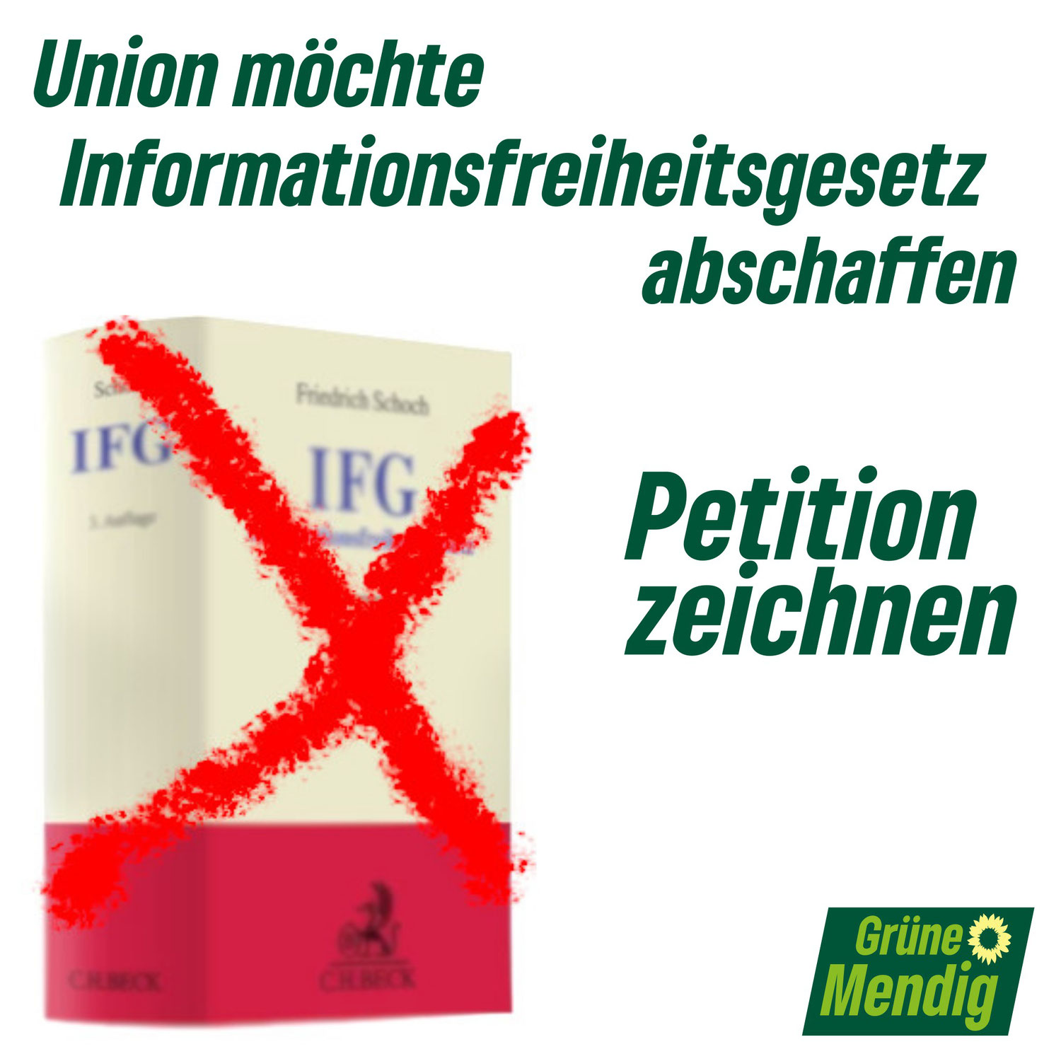 Union möchte Informationsfreiheitsgesetz abschaffen