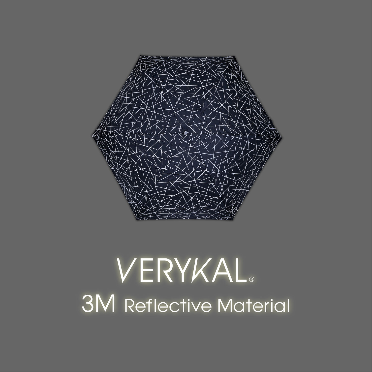 VERYKAL 3M™ Reflective Material ｜反射 リフレクター 自動開閉折りたたみ傘