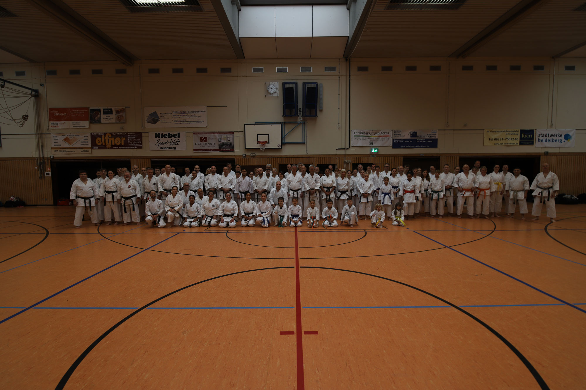 Mehr als 100 Teilnehmende beim 5. Heidelberger Karate Tag