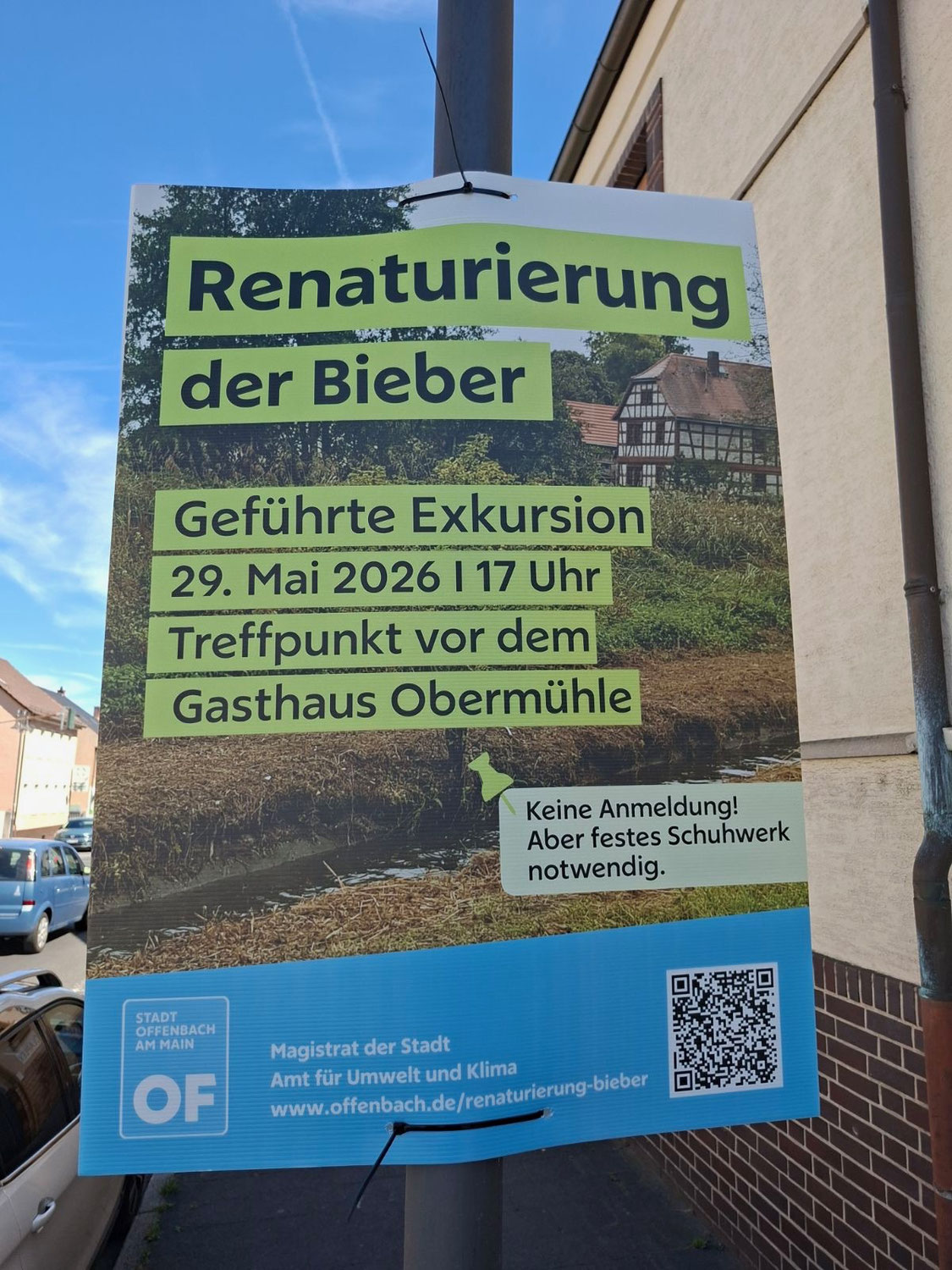 Begehung zur Renaturierung der Biber