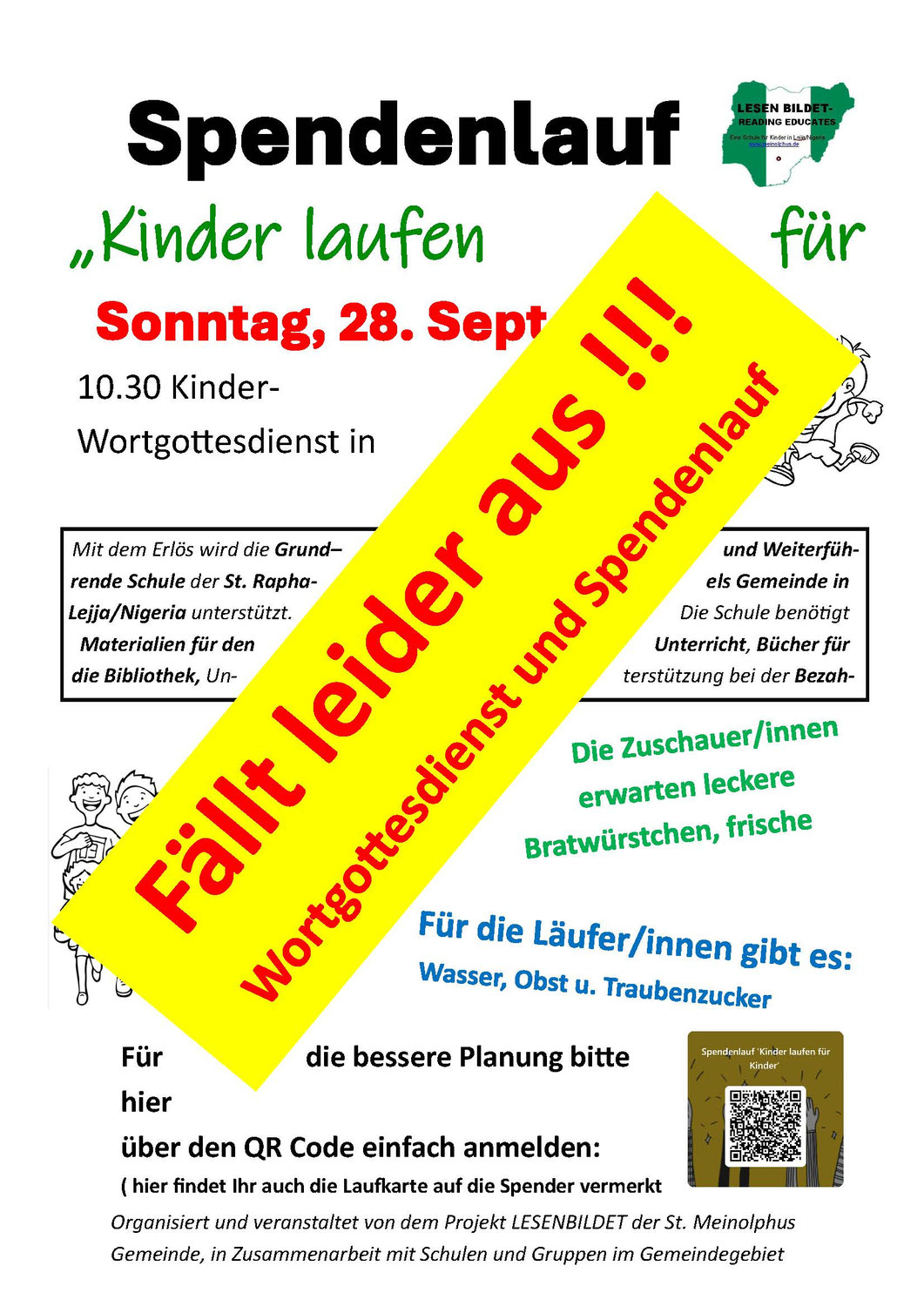 Spemndenlauf für LESEN BILDET