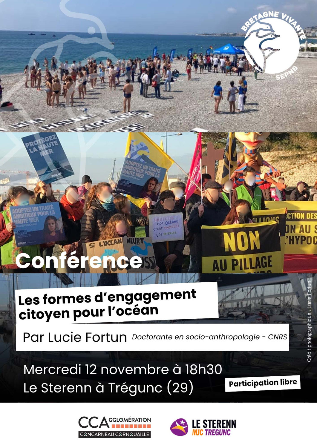 MER. 12 NOV. 18h30 Les formes d’engagement citoyen pour l’océan