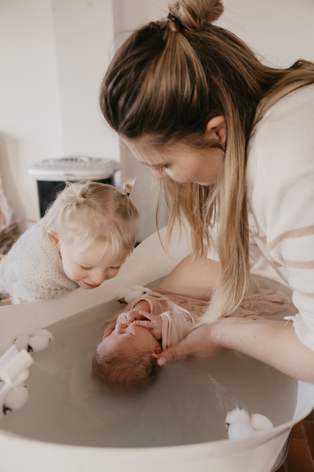 L'Accompagnement au Bain Enveloppé ... en famille !