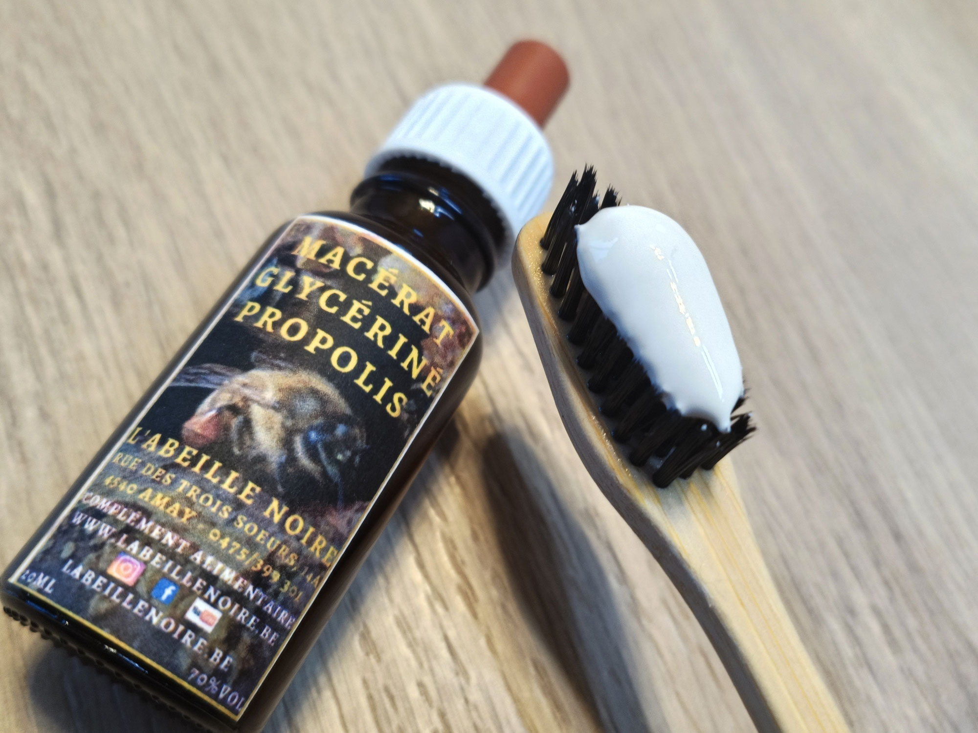 Recette de dentifrice maison ; L'Abeille Noire