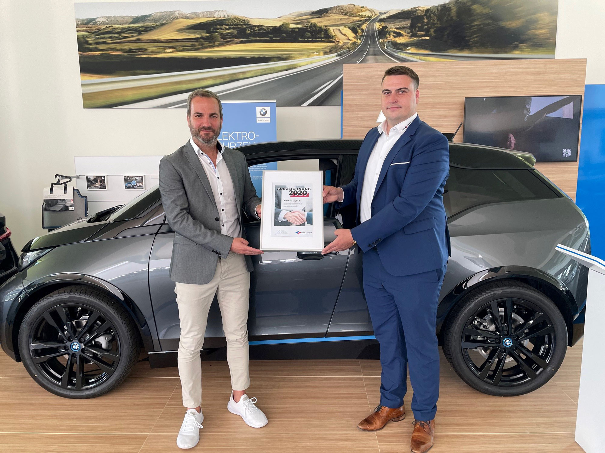 Wir wurden erneut ausgezeichnet: Real Garant 2020 für Autohaus Vogl e.K.