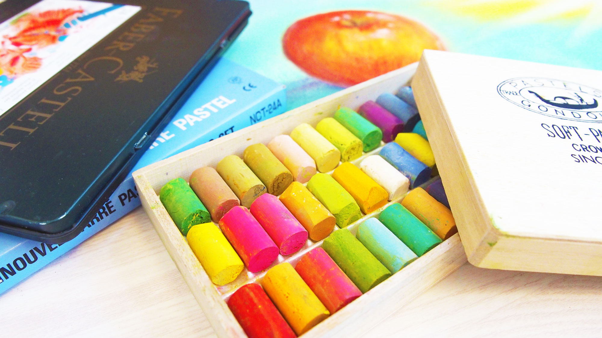 絵画療法で心をすっきりさせる パステルアートの魅力 横浜本牧根岸artloomlumiere アートルームルミエール 絵画 造形 工作教室 キッズアートスクール