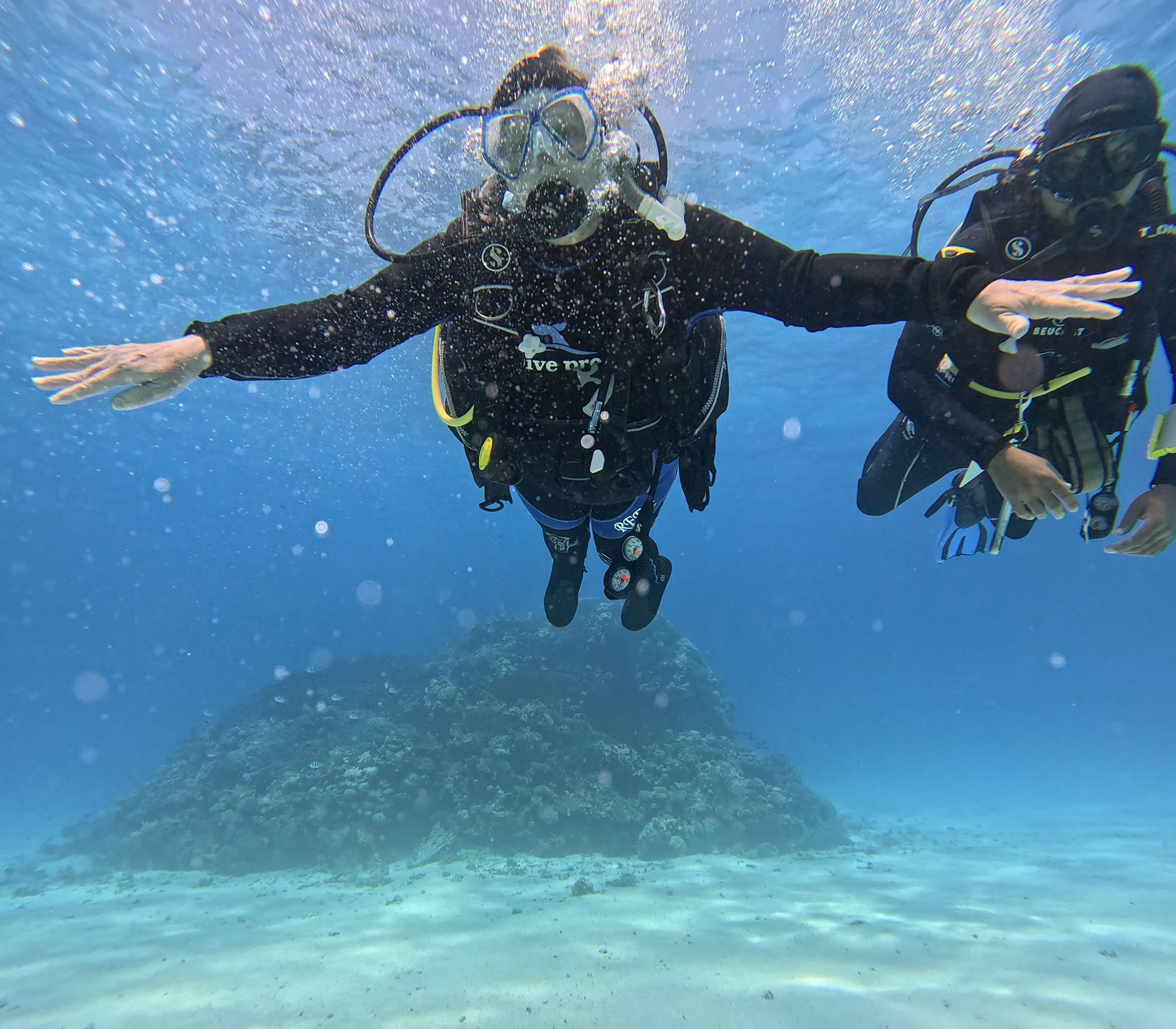 Mit Zerebralparese zum Open Water Diver