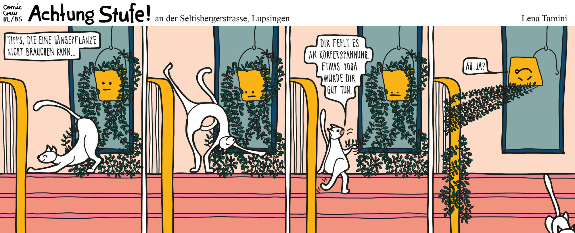 Achtung Stufe Comic in der BZ