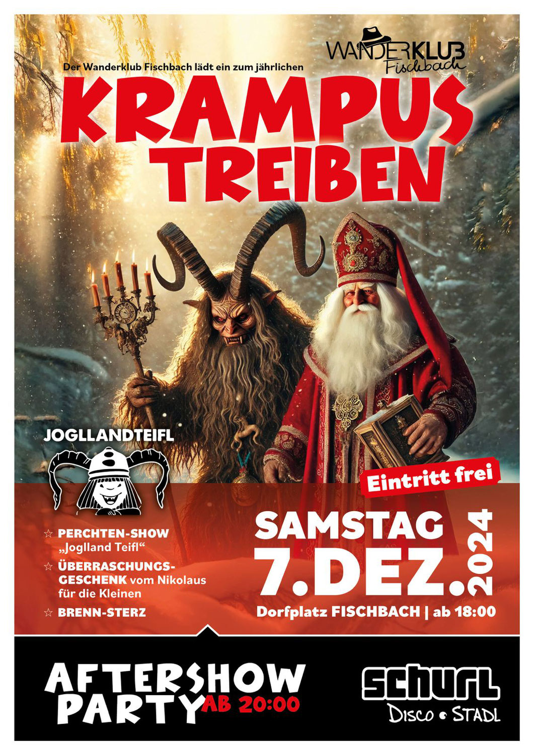 Krampustreiben am Sa. 7. Dezember