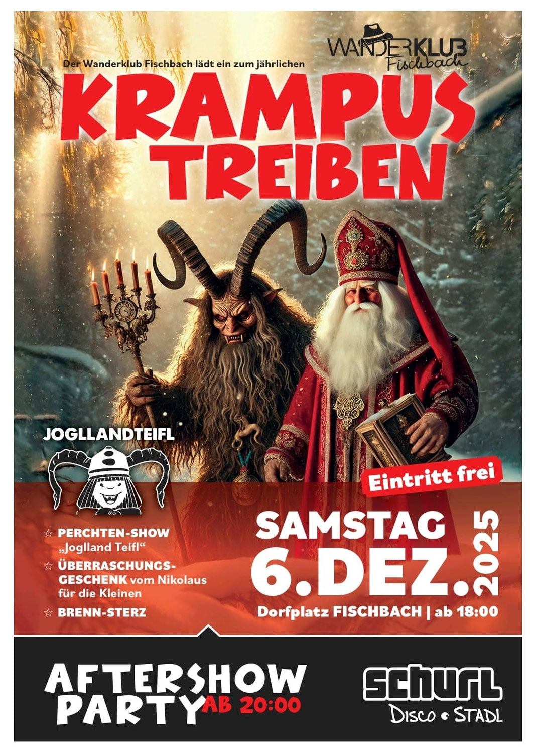 Krampustreiben am Sa. 6. Dezember