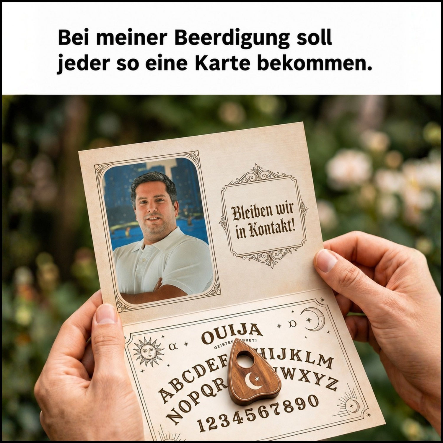 Zu Lebzeiten in Kontakt bleiben