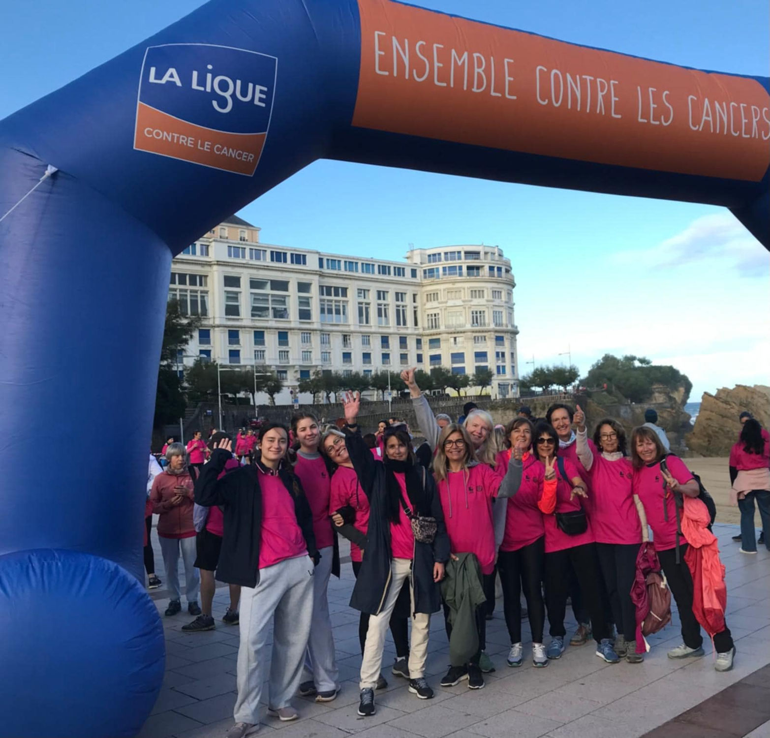 Marche Rose Biarritz